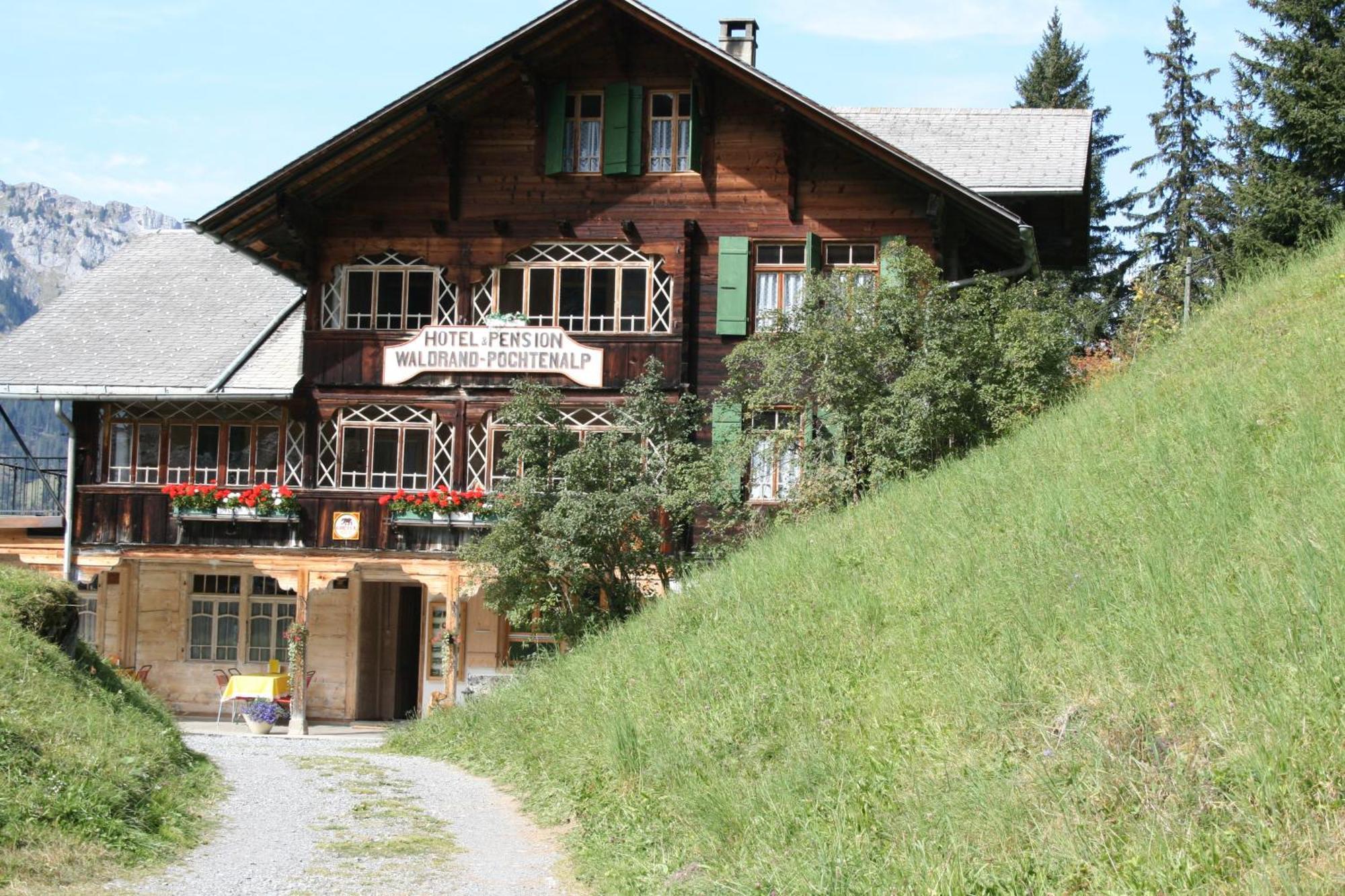 Hotel Waldrand Kiental Bagian luar foto