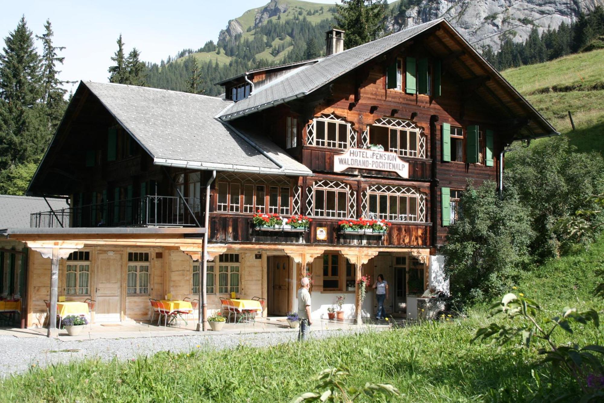 Hotel Waldrand Kiental Bagian luar foto