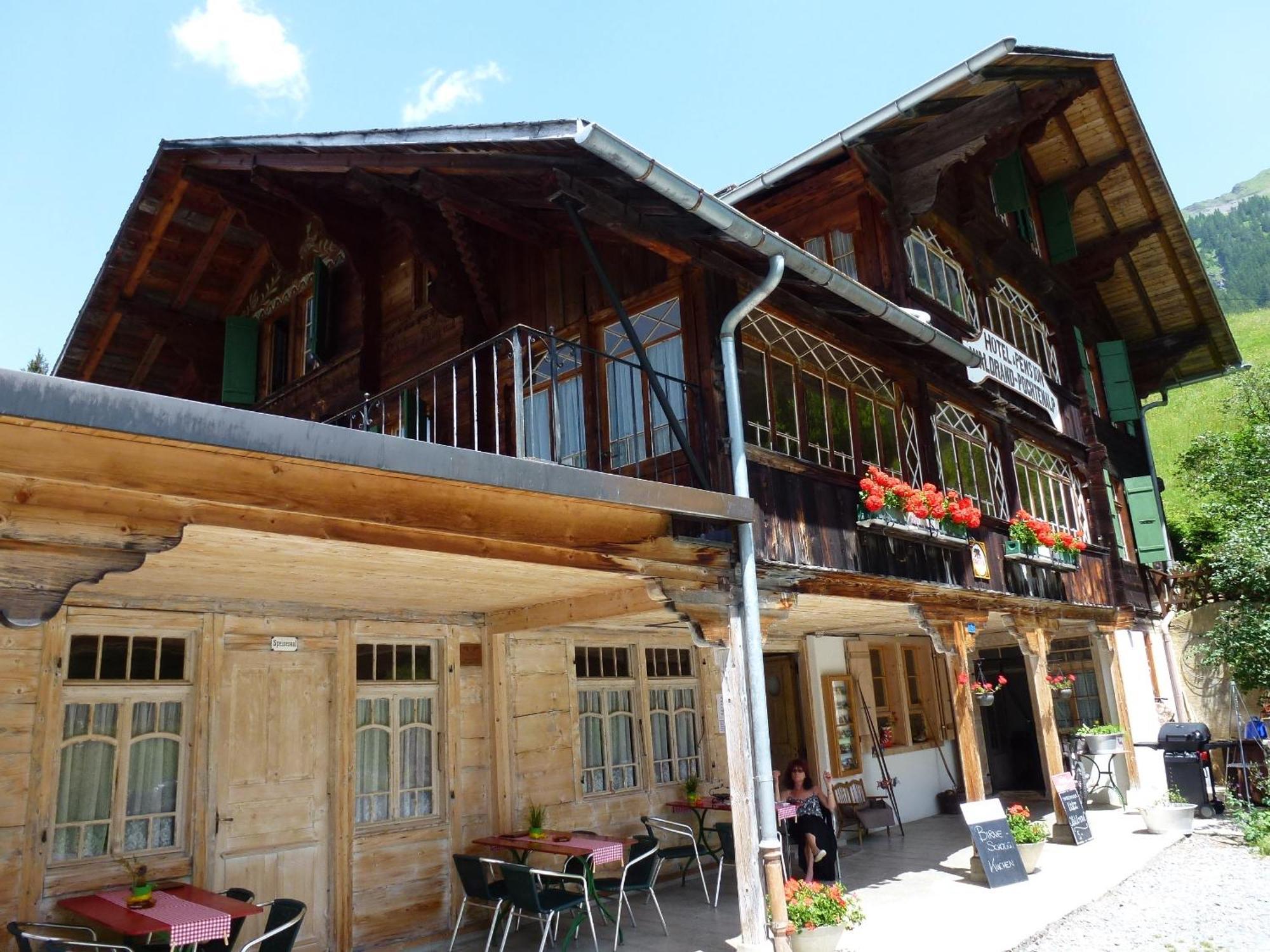 Hotel Waldrand Kiental Bagian luar foto